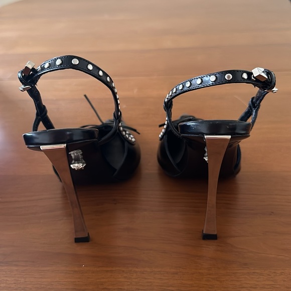 Versace sling back heels - Picture 3 of 6